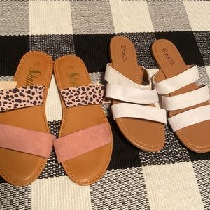 ✌🏼pairs of shoes! 2 pair bundle